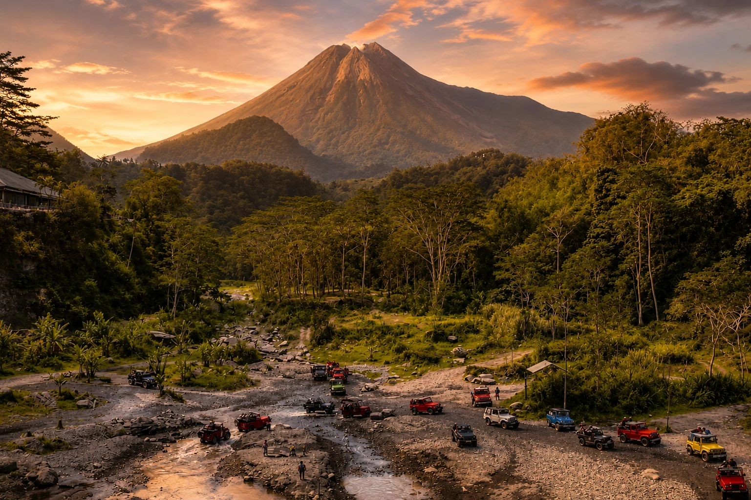 Tour Merapi in Yogyakarta